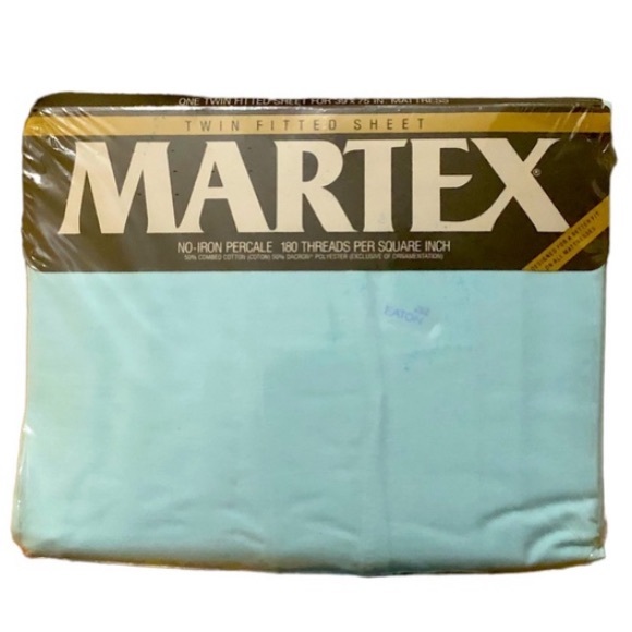 Martex Aqua Twin Fitted Sheet - Picture 1 of 6